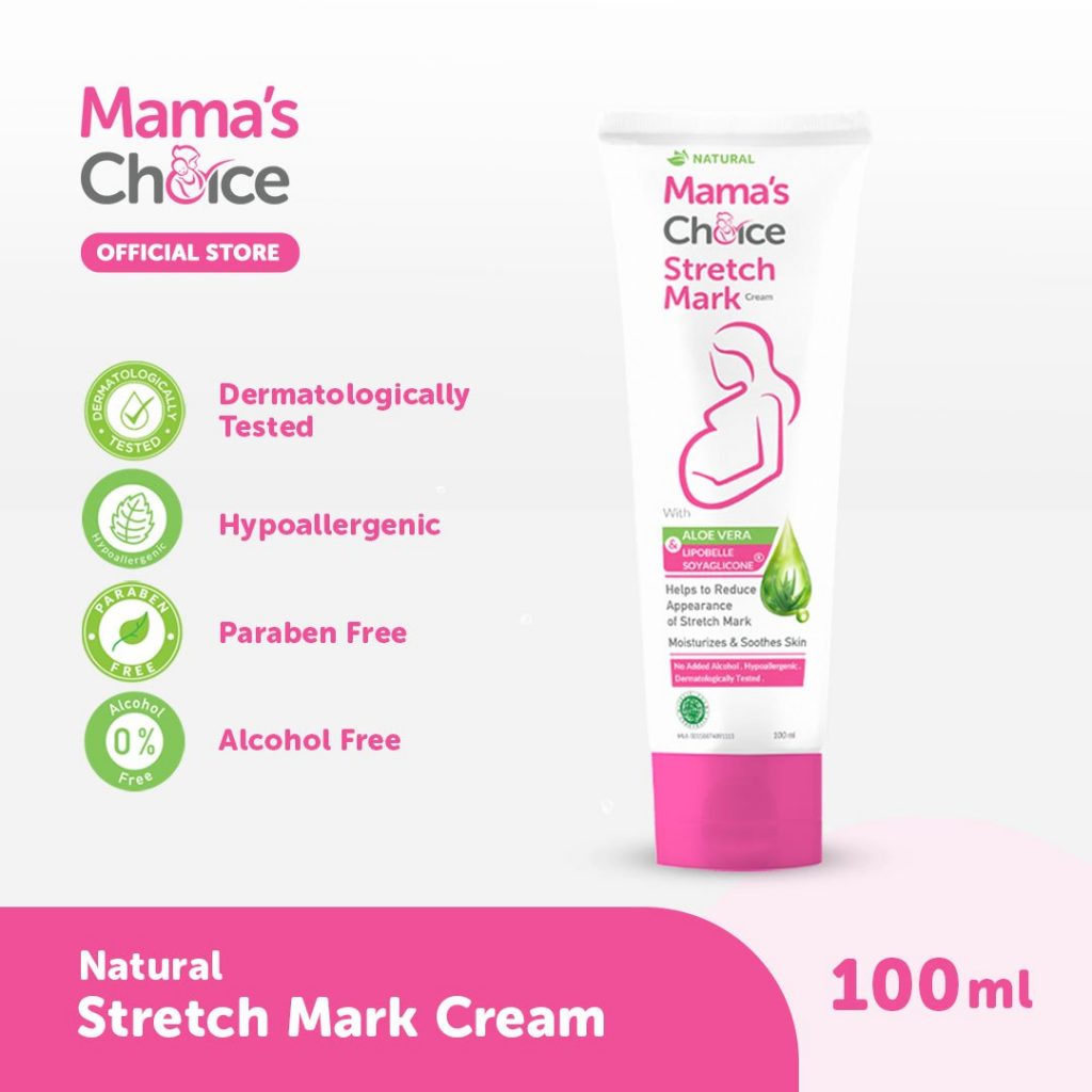 Dermatologically tested. Hypoallergenic. Paraben Free. Alcohol Free. Natural Stretch Mark cream 100 ml.